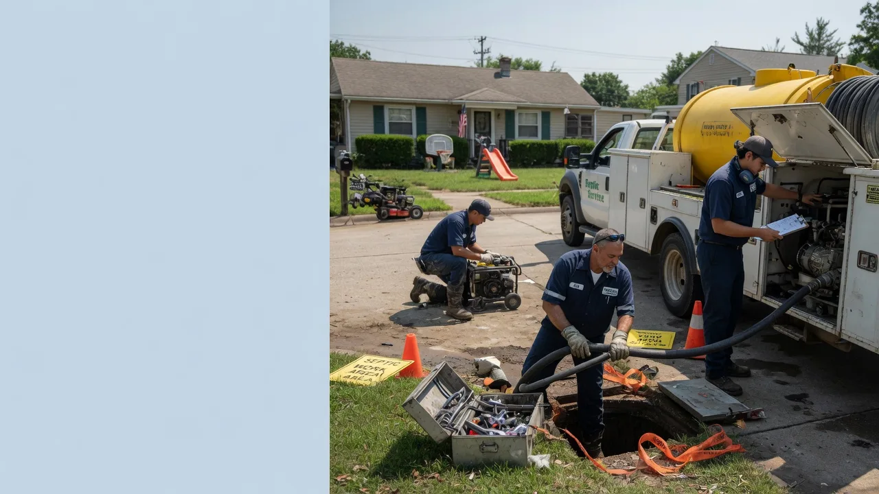 Septic Tank Pumping in Monument, KS near me